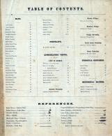 Table of Contents 001, Shelby County 1875
